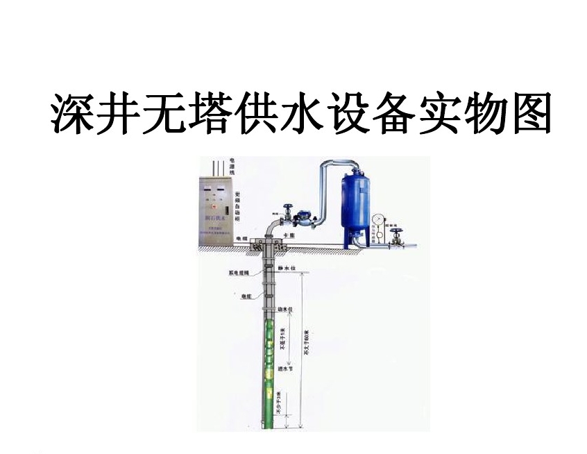 南丹县井泵无塔式供水设备